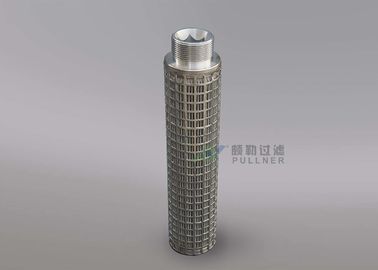 316L 304 Paslanmaz Çelik Filtre Pileli Filtre Yüksek Sıcaklık 120 ℃ OEM