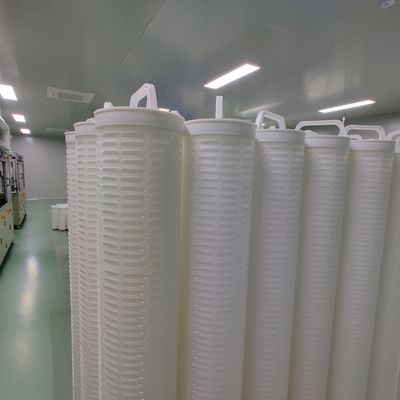 Sıcak satış 6㎡ Filtrasyon alanı Yüksek Akış 20 mikron pilili su filtre kartuşu