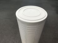 High Efficiency 1micron PP Pleated High Large Flow Filter Cartridge For Food Water Treatment Chemical