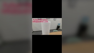 PP eriyik üflemeli filtre.