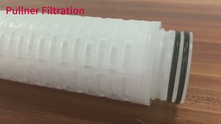 Hava basıncı için 30 inç PTFE kıvrımlı filtre kartuşu.