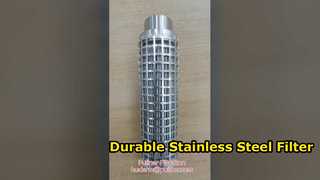 Paslanmaz Çelik Kartuş Filtre Yağ Gaz Filtrasyonu