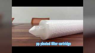 30 inç pp kıvrımlı filtre kartuşu