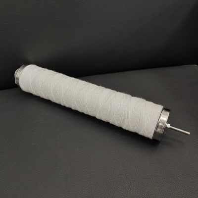 Endüstriyel filtreleme ihtiyaçları için 60' uzunluğunda ipli yaralı filtreleme kartuşu