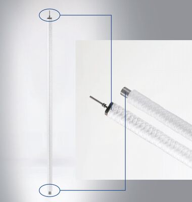 Küçük Basınç Düşüşü ve Büyük Kirletici Tutma Kapasitesi için Petek Yapılı PLX Serisi İp Sarılı Yüksek Akışlı Filtre Kartuşu