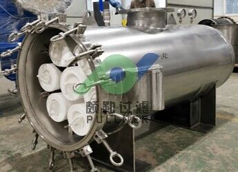 ISO Certified Horizontal High Flow Filter Housing with 70 inch High Flow Filter Cartridge for Industrial Applications