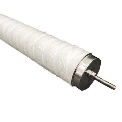 OD 60MM Paslanmaz Çelik 304/316 Destek çekirdeği ile ipli yara filtrasyon kartuşu