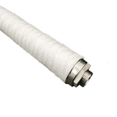OD 60MM Paslanmaz Çelik 304/316 Destek çekirdeği ile ipli yara filtrasyon kartuşu