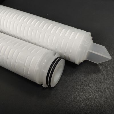 PVDF Membranlı Mikroporous Pleated Filtre Kutuları