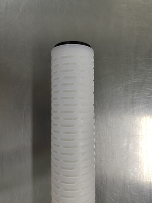 1um - 5um Mikron PP Pleated Filtre Maksimum Çalışma Sıcaklığı 82C