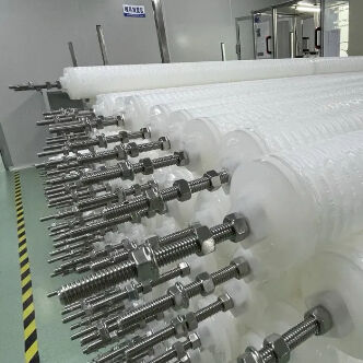 PHFZ Serisi, 40 "ve 30" Saldırılmış Tasarımla Elektrik Santrali Kondensat Sularında Demir Alınması İçin Geri Çekilebilir Plüze Filtre Kartüsü