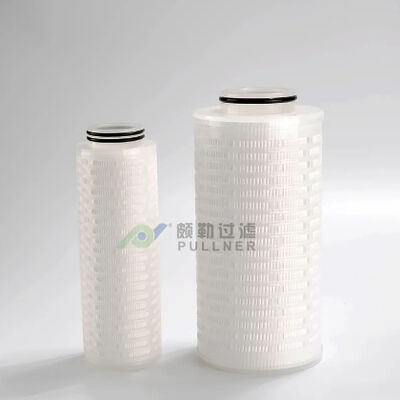 130 Serisi φ130mm 200L/min Akış Hızı ve 2m2 Filtreleme Alanı ile Pleiated Yüksek Akış Filtre Kartüsü