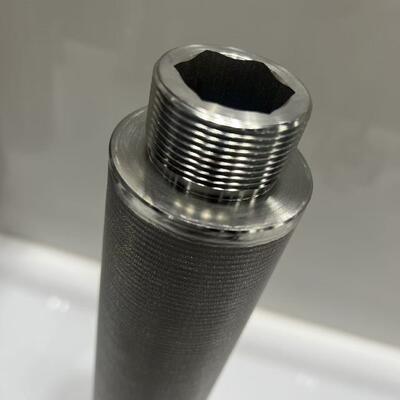 10 inç 316L Paslanmaz Çelik Sintered Mesh Filtre Kutuları Yüksek Sıcaklık ve Korozyona Direnciyle Yüksek Akış Uygulamaları