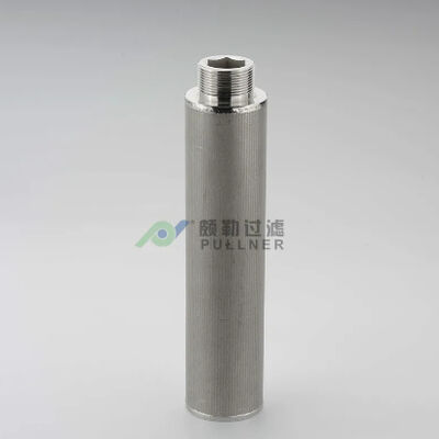 10 inç 316L Paslanmaz Çelik Çok Katmanlı Sintered Filtre Filtresi, Yüksek Sıcaklık ve Korozyona Direnciyle Yüksek Akış Uygulamaları için