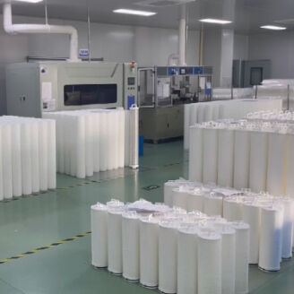 Yüksek Kir Tutma Kapasitesi ve Su Temizliği için 110m3/h Akış Hızı ile 60 inç Yüksek Akış Filtre Kutuları