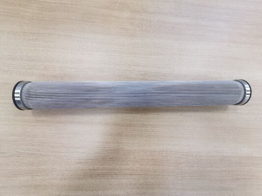 Yüksek Sıcaklık, Basınç ve Korozyona Dirençli Paslanmaz Çelik Sinterlenmiş Fiber Keçe Filtre Kartuşu