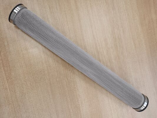 Yüksek Sıcaklık, Basınç ve Korozyona Dirençli Paslanmaz Çelik Sinterlenmiş Fiber Keçe Filtre Kartuşu