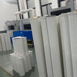 60Inch Length PBT Series Polyester Filter Cartridge for 120℃ High Temperature and 4bar Working Pressure