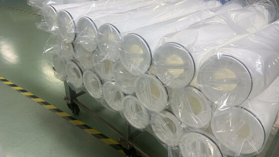 40 inç Yüksek Akışlı Filtre Kartuşu, 110M3/H Akış Hızı ve Su Arıtma İçin PP Filtre Ortamı