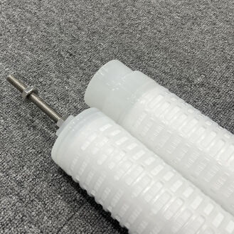 Elektrik santrallerinde kondens su için 70 inçlik PP pleated filtre kartuşu