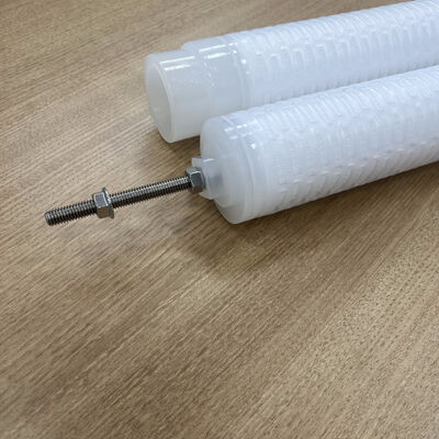 Elektrik santrallerinde kondens su için 70 inçlik PP pleated filtre kartuşu