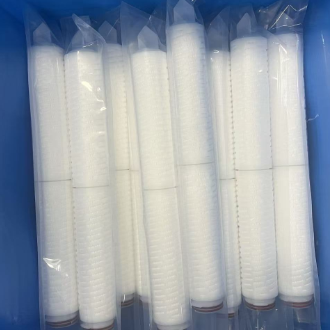 20inch High Density Pleated Polypropylene Filter Cartridge with 0.1-20um Micron Filtration