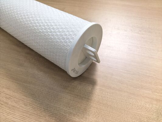 Özel bağlantı Deniz suyu filtreleme için büyük çaplı yüksek akışlı filtre kartuşu Polypropylene malzemesi kullanarak