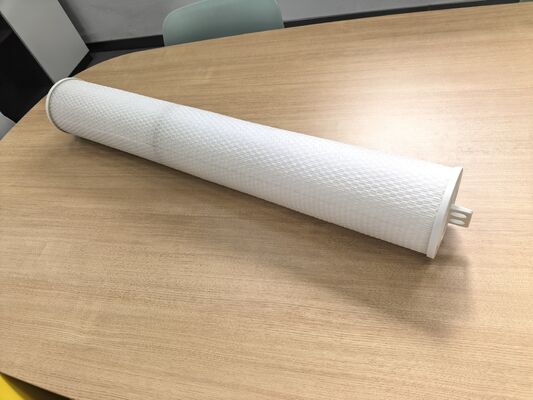 Özel bağlantı Deniz suyu filtreleme için büyük çaplı yüksek akışlı filtre kartuşu Polypropylene malzemesi kullanarak
