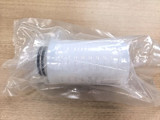 PLPF Serisi Kimyasal Korozyon Direnci ve Düşük Yağış için Hidrofilik PTFE Membranlı Tamamı Floropolimer Filtre Kartuşu