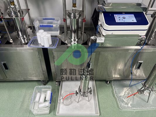 Mikroelektronik için küçük akışlı düşük elektronik dereceli çıkarılabilir kapsül filtresi