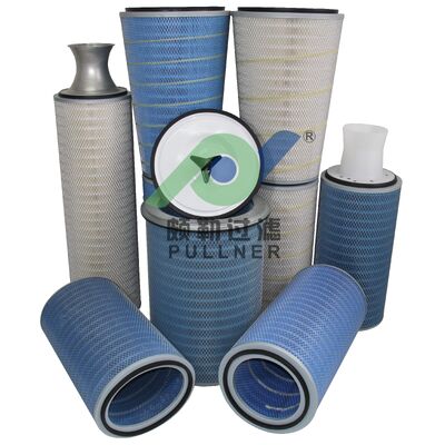 Pleated Dust Filter Cartridge for High-Efficiency Dust Removal with Customizable Dimensions in Industrial Applications
